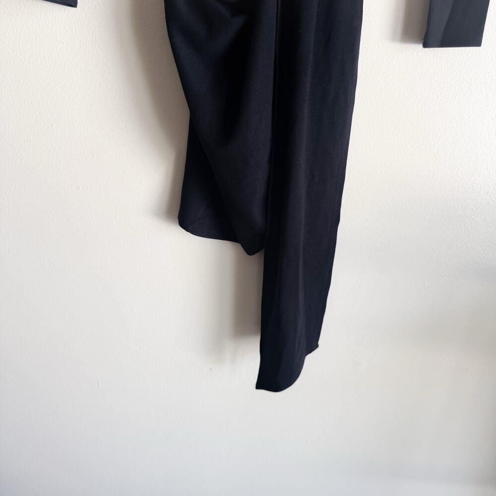 NBD Black Long Sleeve Vices Cutout Bodycon Mini Dress XS Sexy Going Out Party - Picture 4 of 11